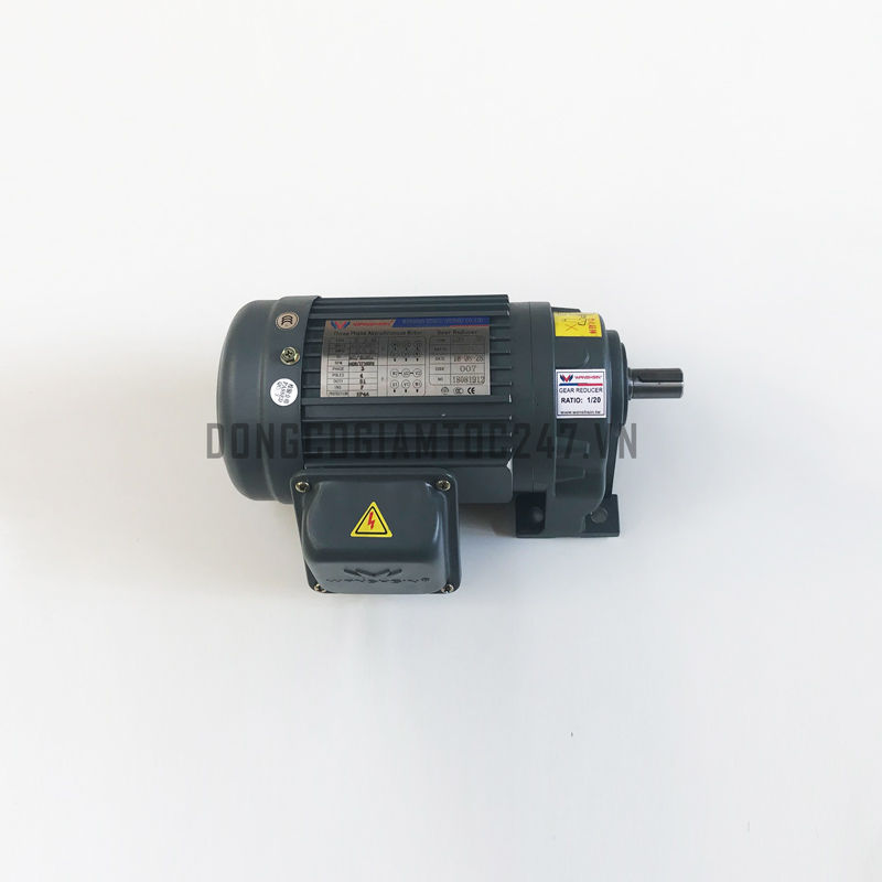 Motor giảm tốc chân đế 0.1kW 0.125Hp